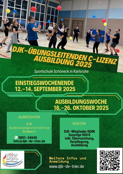 Titelbild zur Veranstaltung DJK-Übungsleitenden-C-Ausbildung